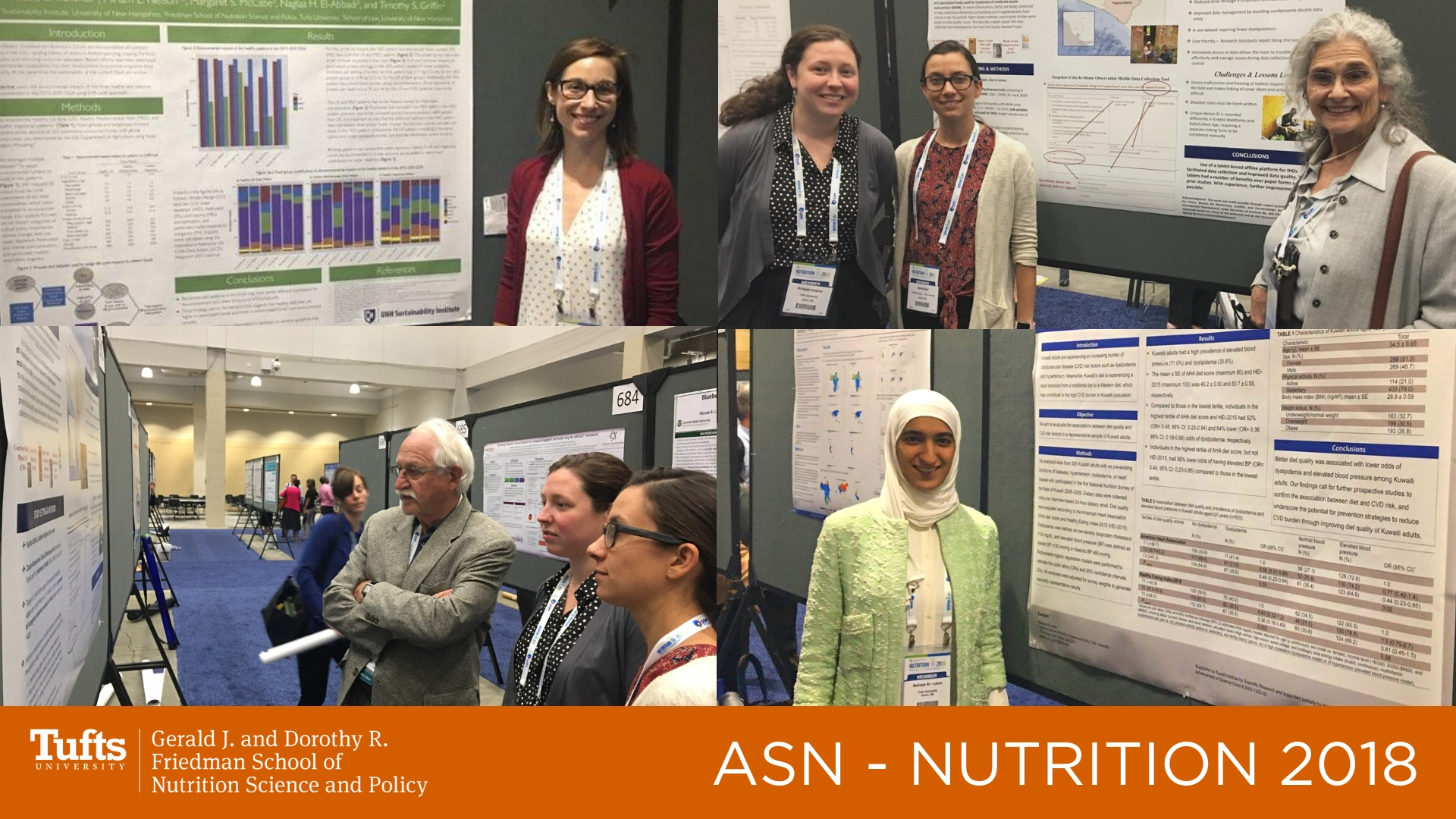 Friedman students and faculty present research posters at 2018 ASN