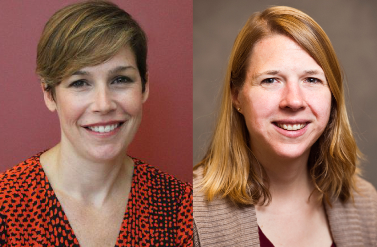 Friedman Research Assistant Professor Erin Hennessy and Associate Professor Sara Folta